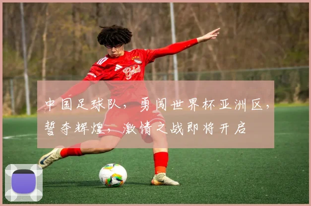中国足球队，勇闯世界杯亚洲区，誓夺辉煌，激情之战即将开启